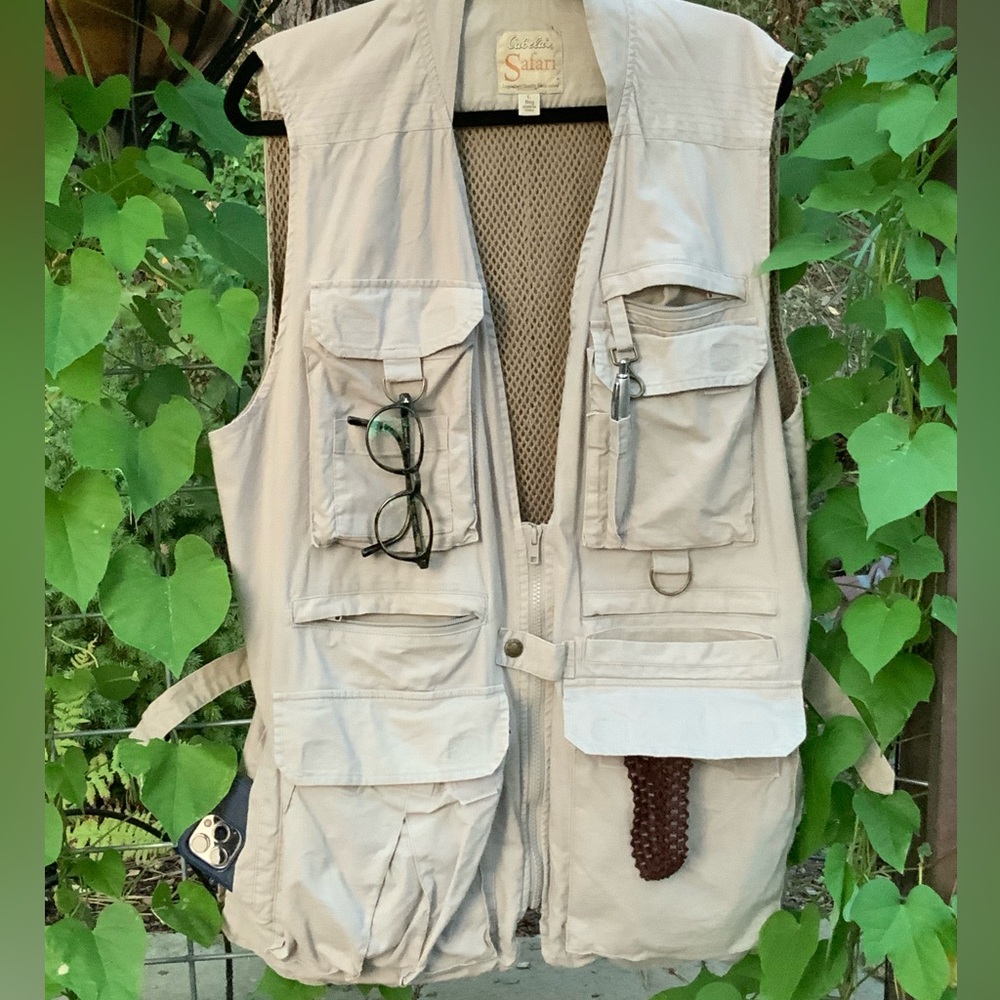 Cabela’s Safari Pocketed Vest Men’s L
